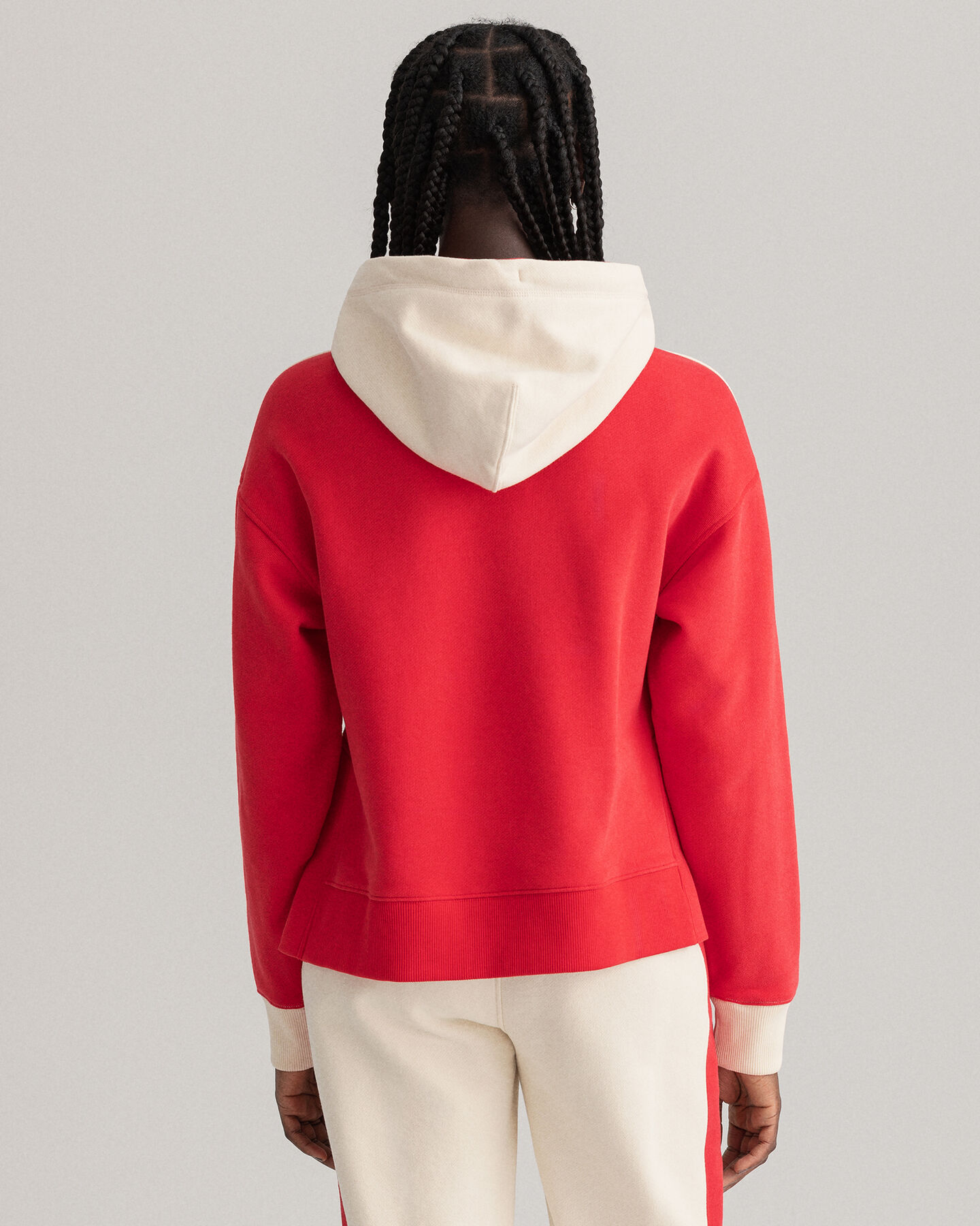 Sweat à capuche en colour-block