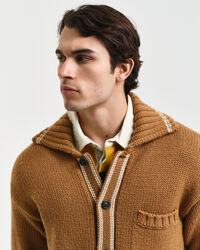 Cardigan en laine à boutons