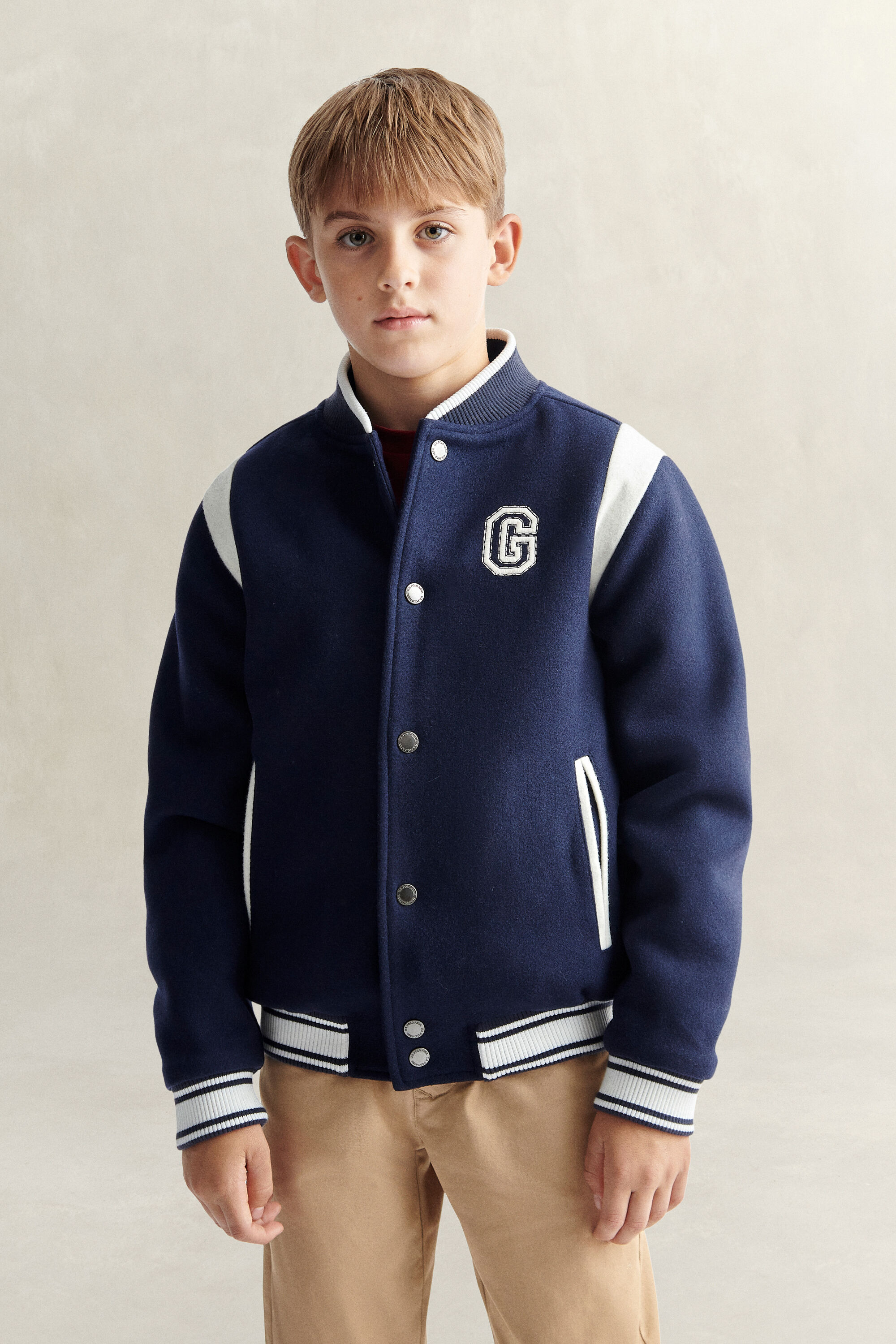 Veste varsity de Gant Ado