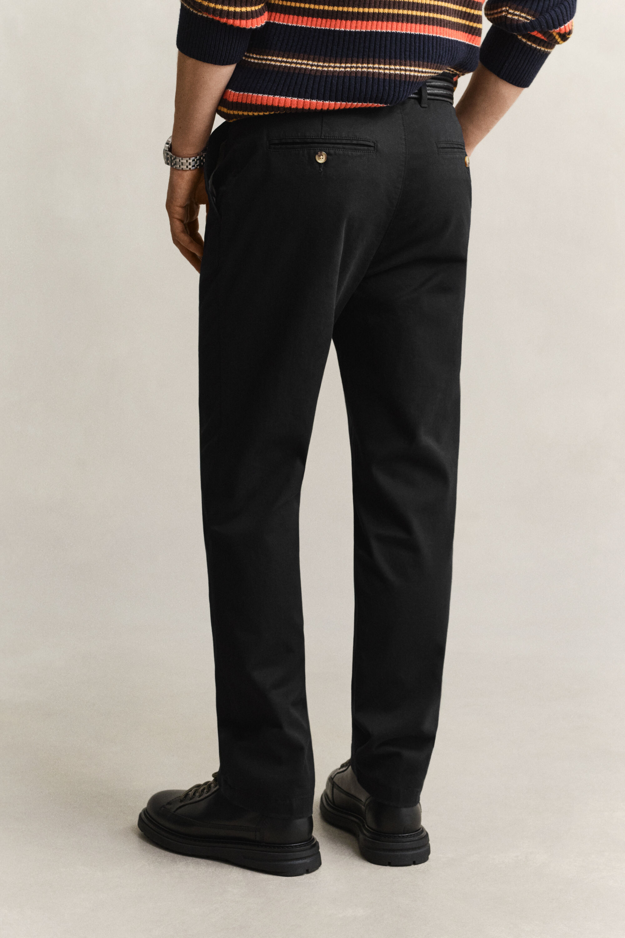Pantalon chino classique coupe regular