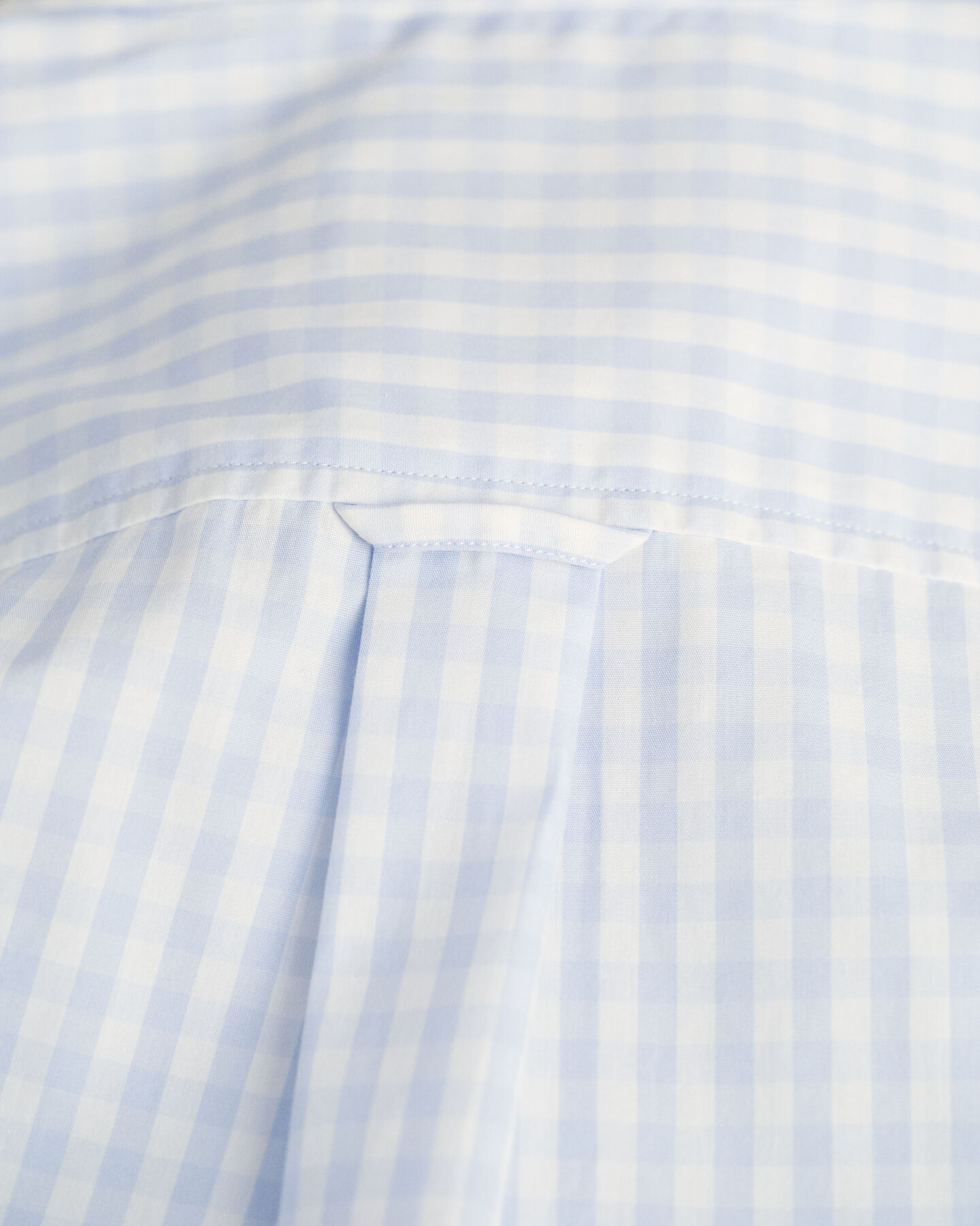 Regular Fit poplin hemd met Gingham-ruitje