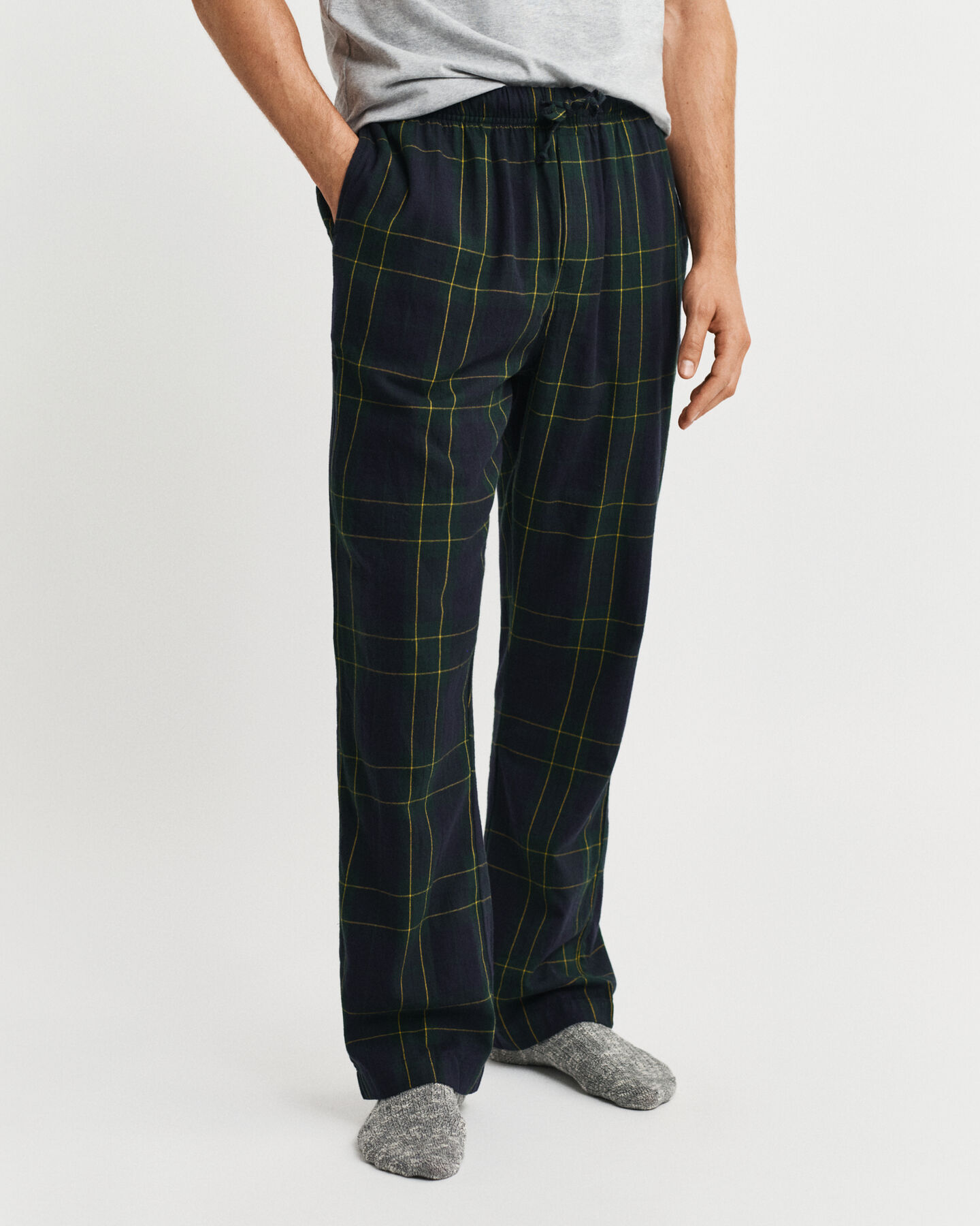 Pantalon de pyjama en flanelle à carreaux