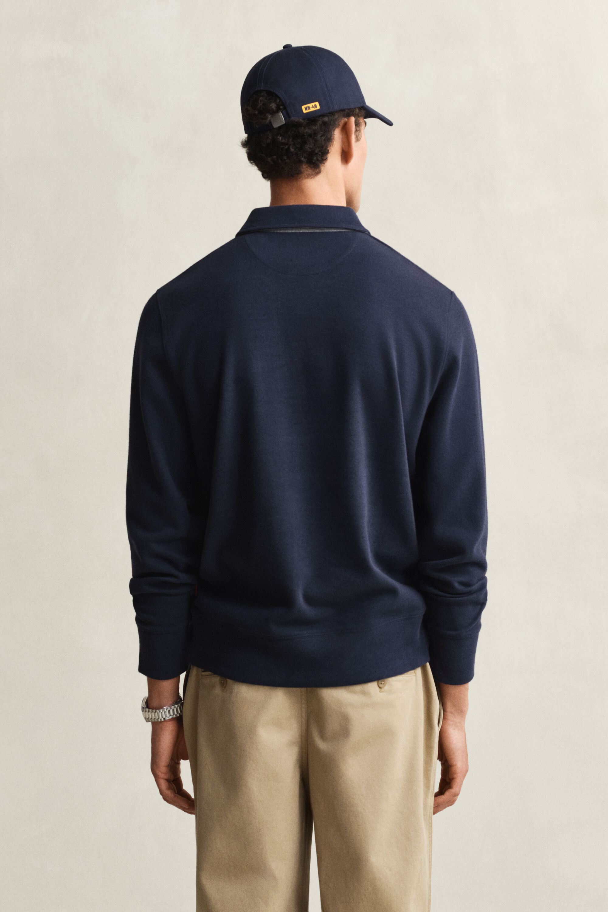 Light Sacker Rib polosweatshirt