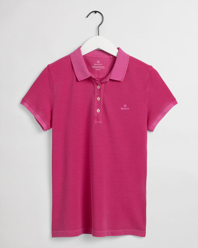 Sunfaded piqu&eacute; Rugger