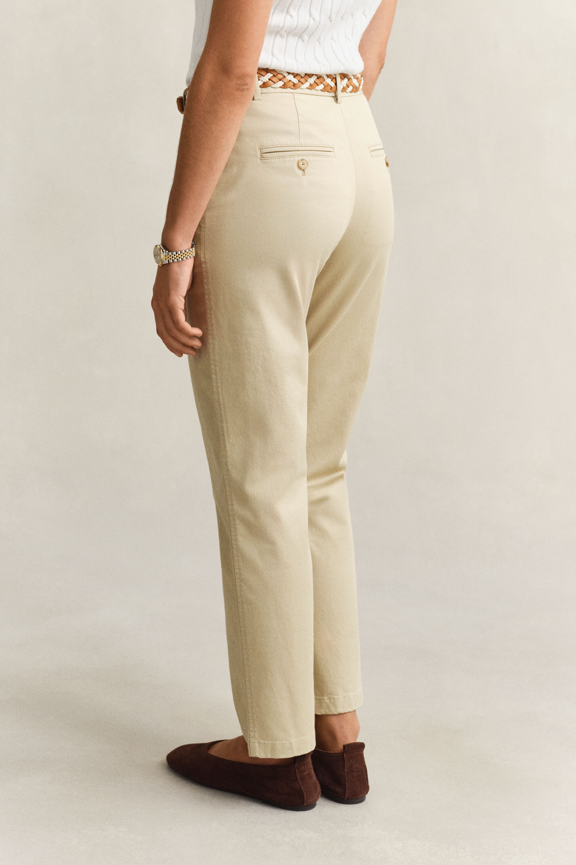 Pantalon chino coupe slim