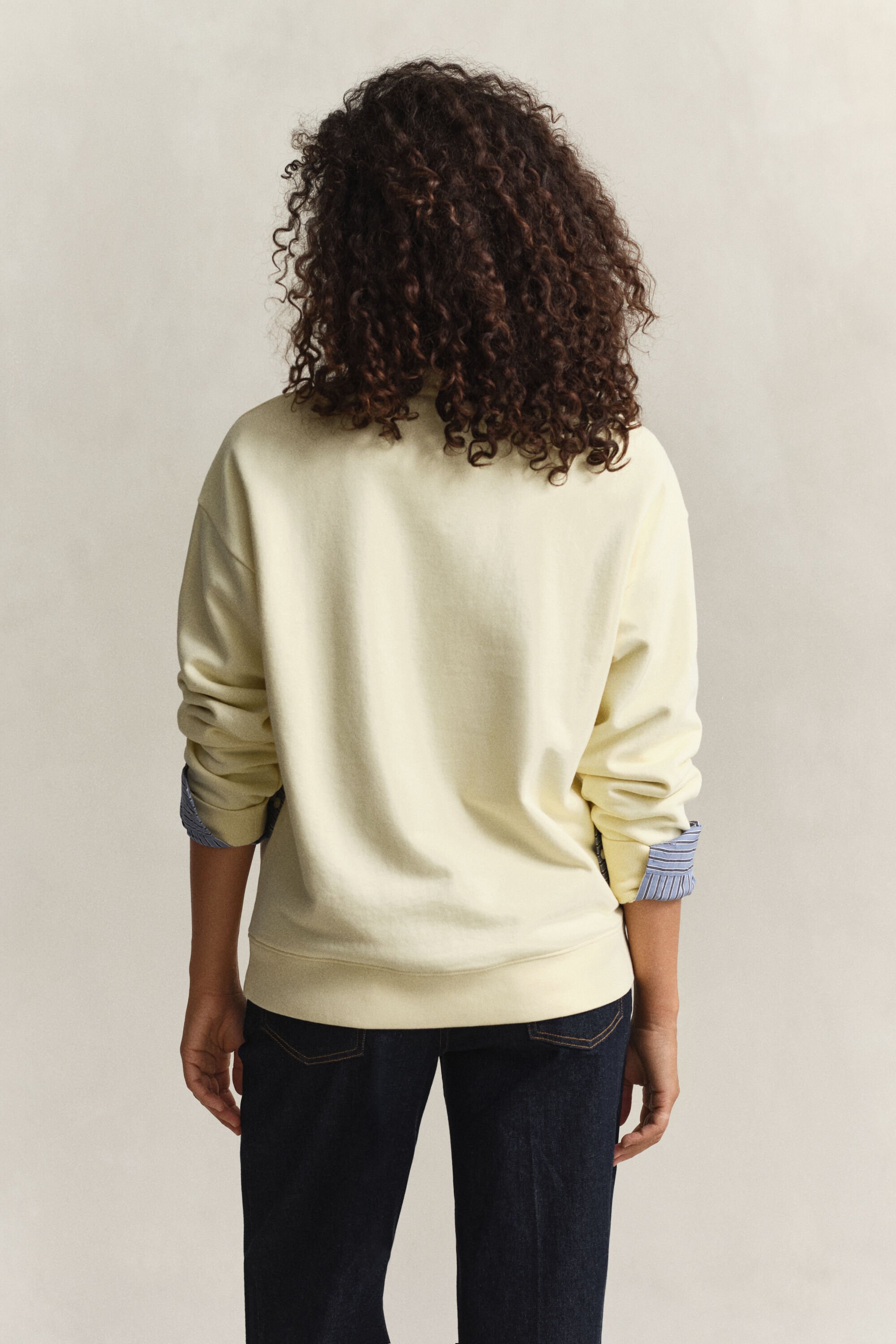 Graphic sweatshirt met ronde hals