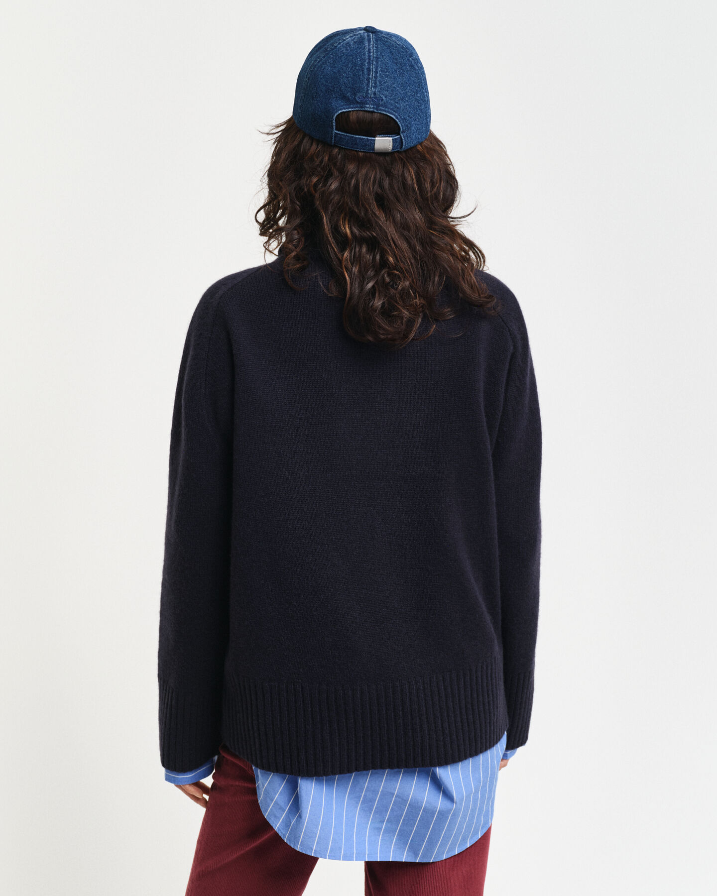 Pull col roulé en cachemire