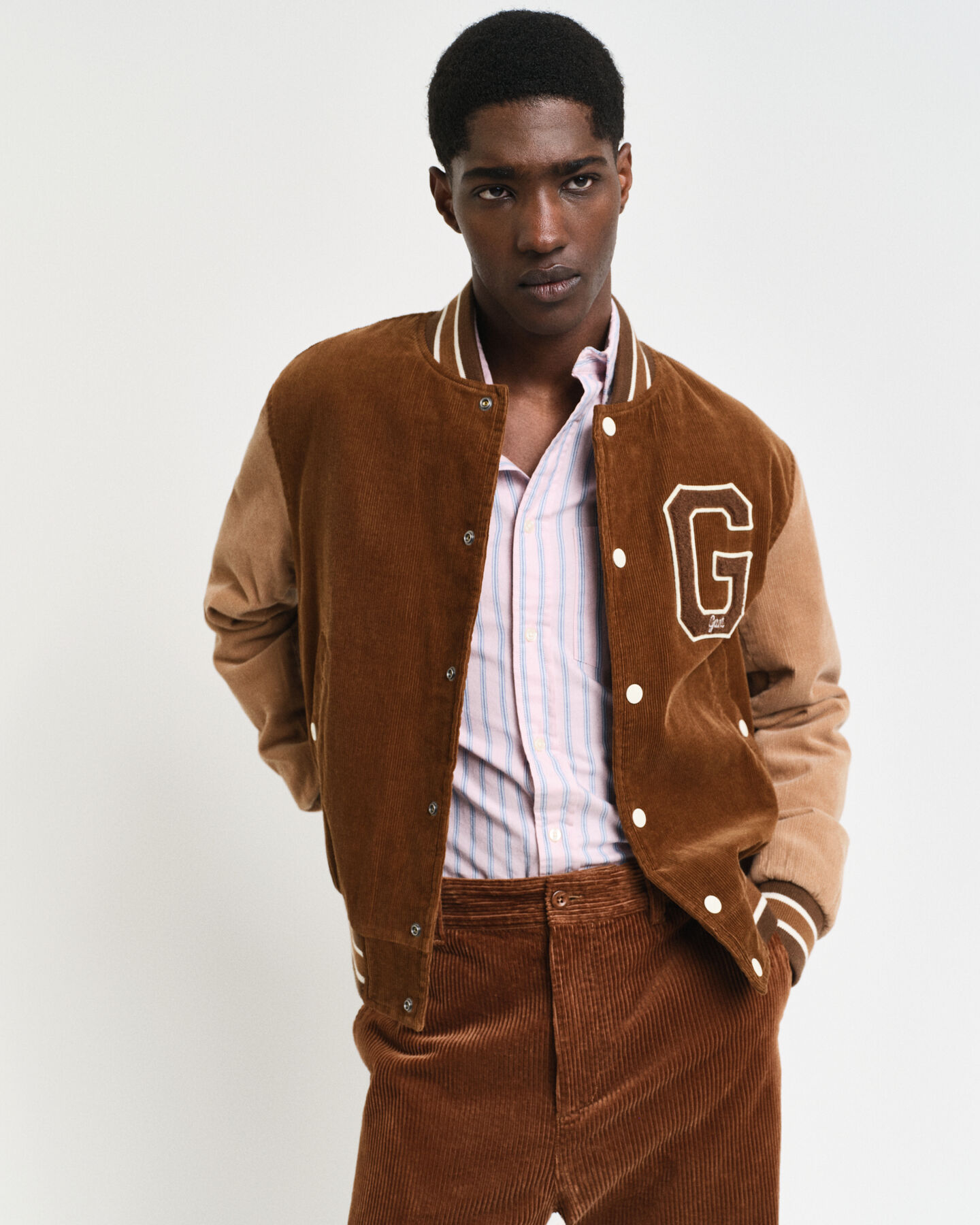 Regular Fit gestreept Archive Oxford-hemd