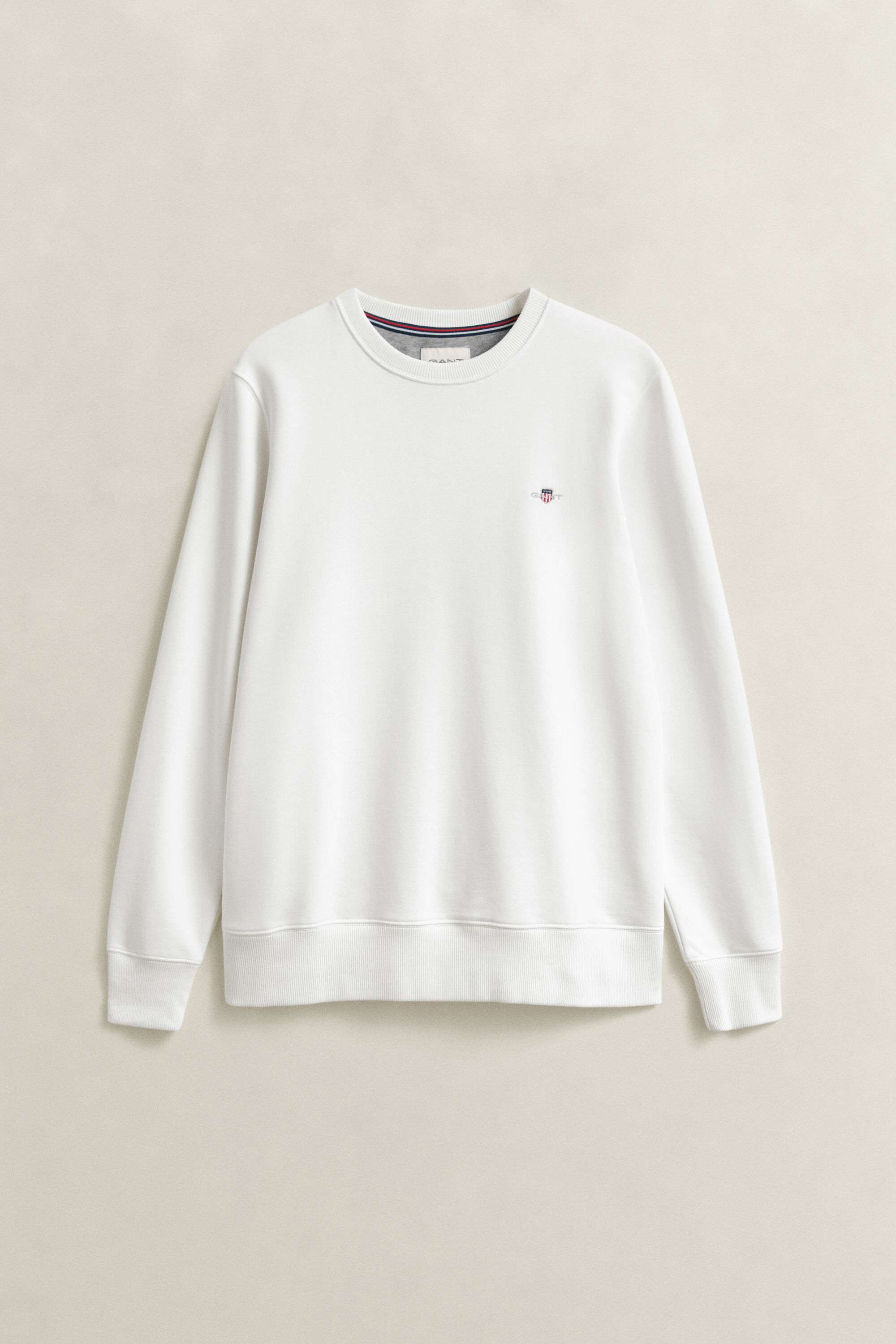 Sweat-shirt col rond avec écusson