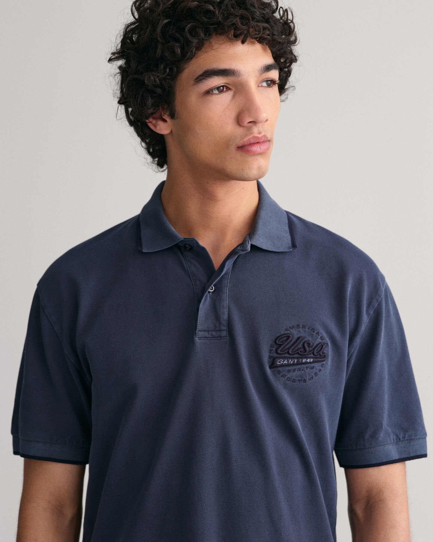 Polo en coton piqué GANT USA