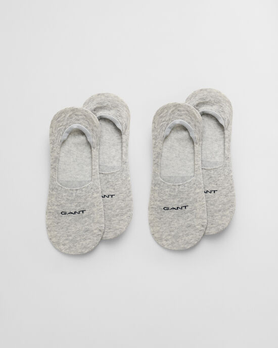 Set van twee paar onzichtbare sokken