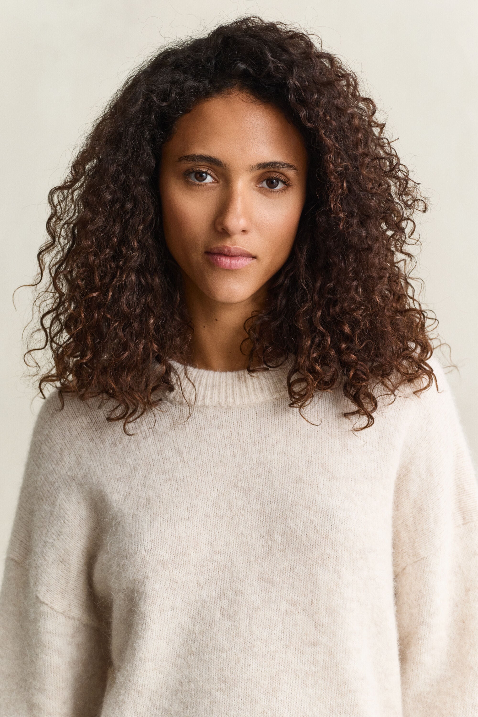 Pull en laine d’alpaga mélangée