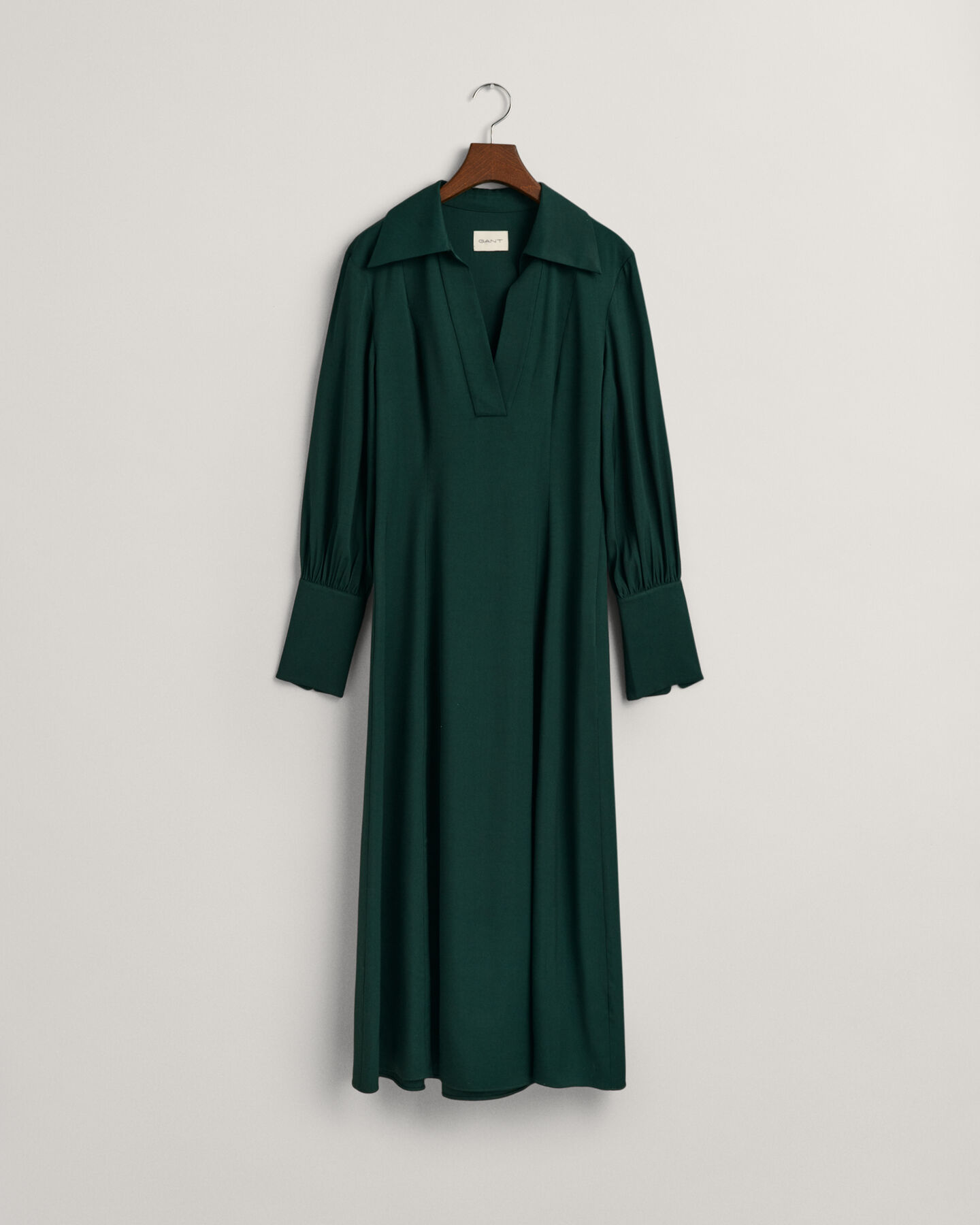 Slim Fit jurk met brede manchetten