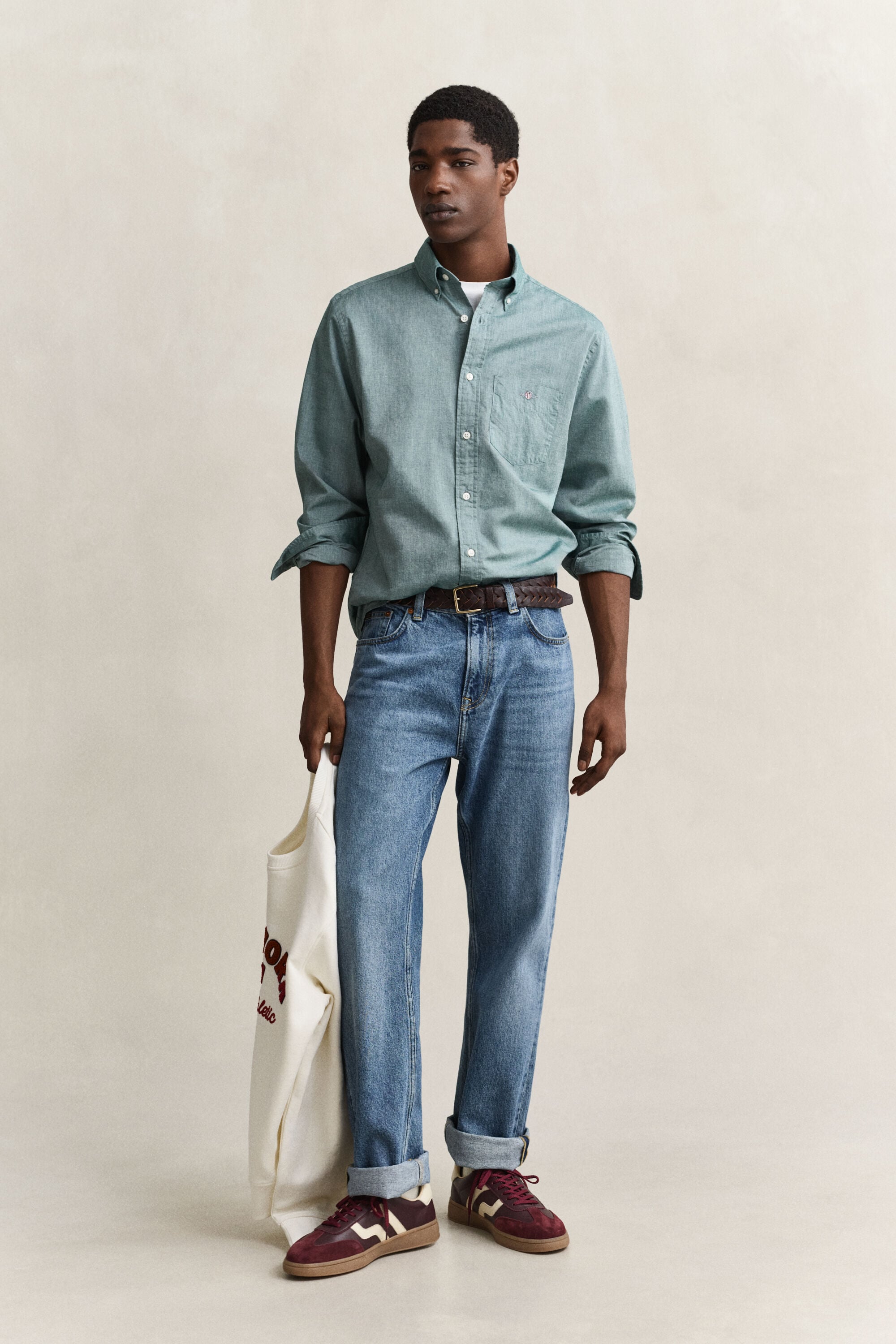 Classic Regular poplin hemd