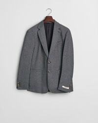 Veste blazer coupe slim en jersey bicolore