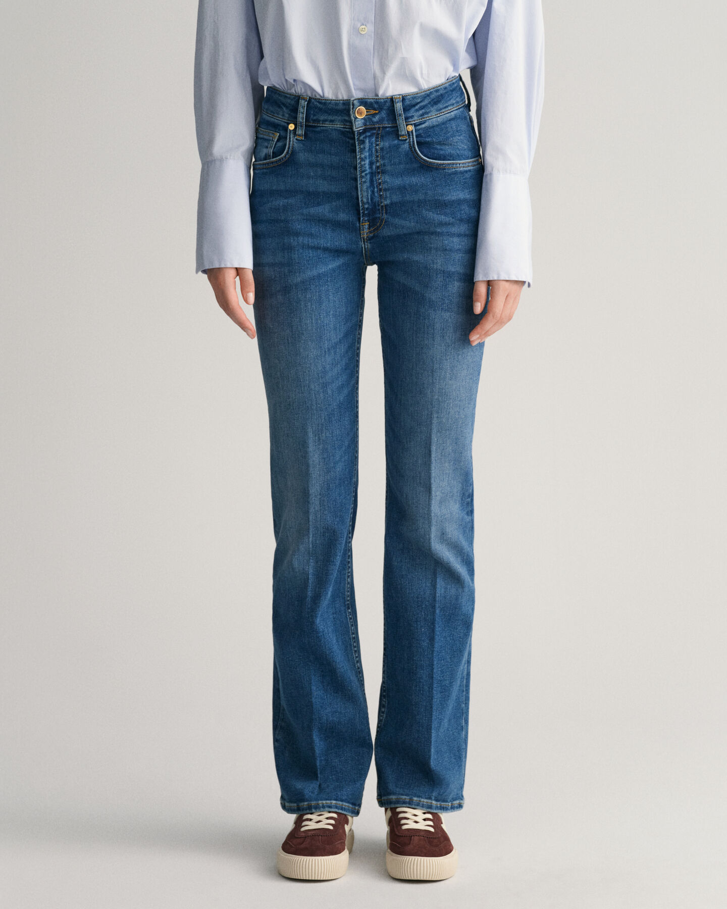 Slim Fit flared jeans