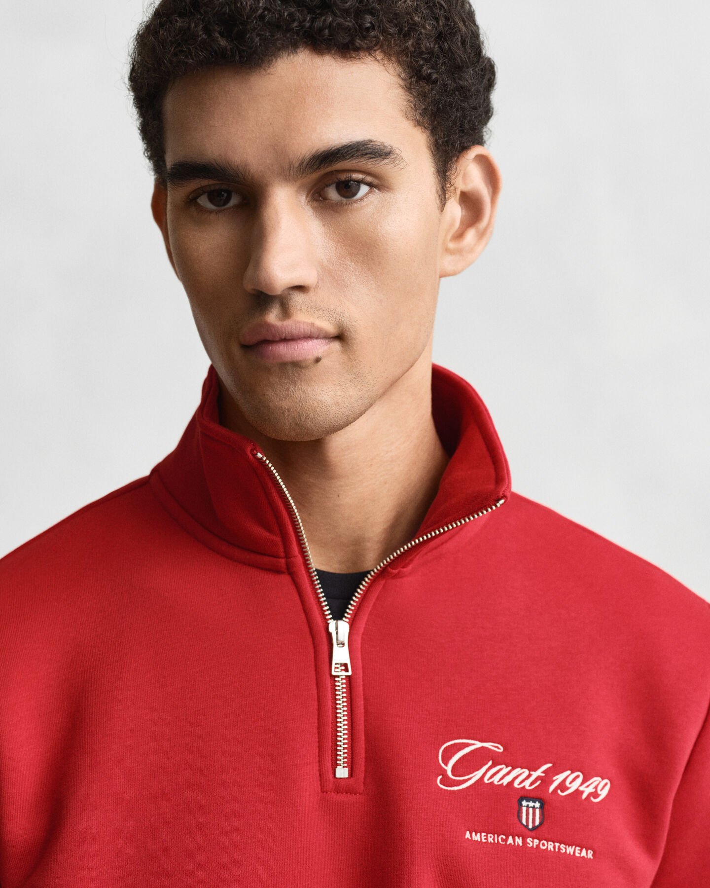 Sweat-shirt à demi-zip Graphic