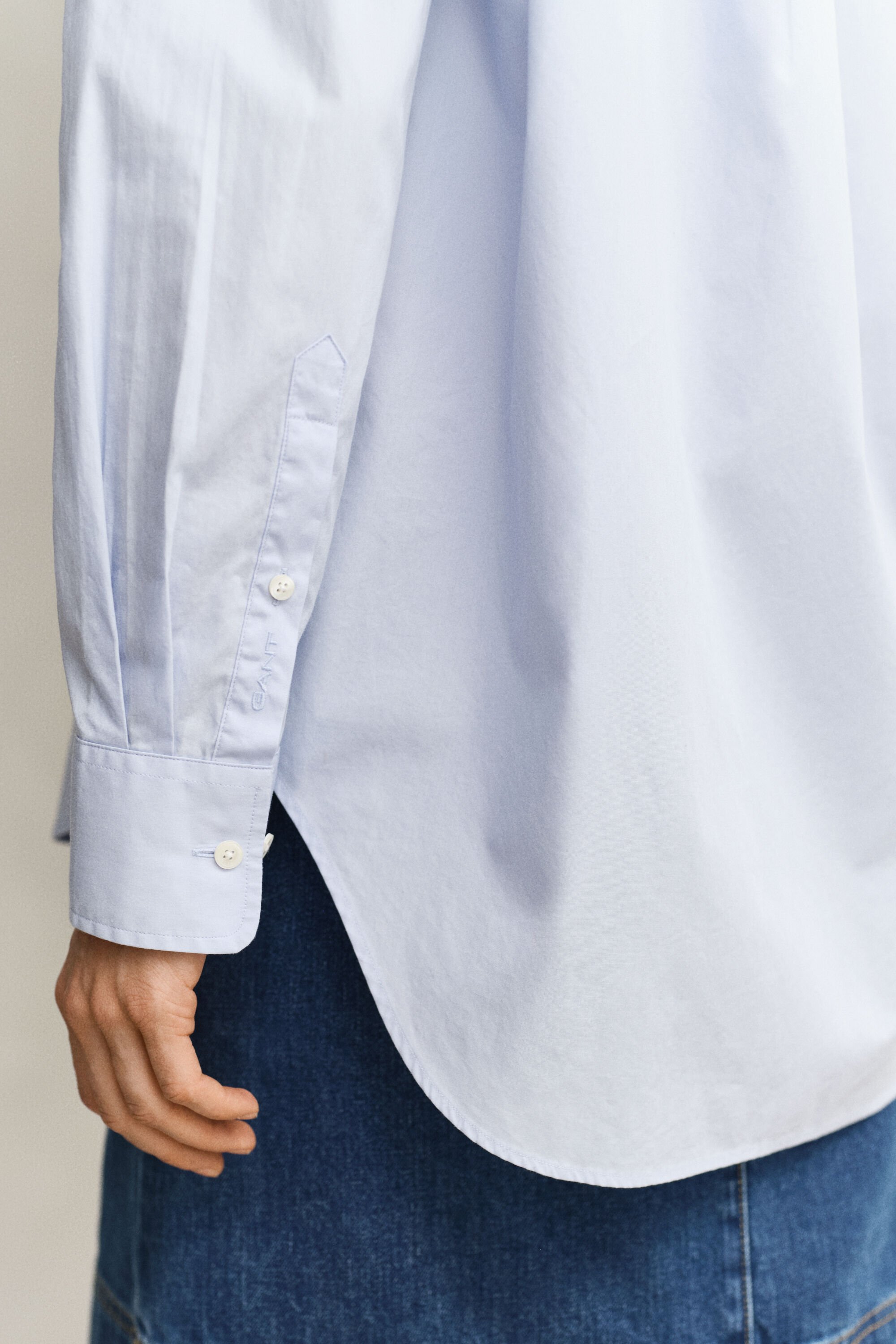 Relaxed Fit Classic overhemd van poplin