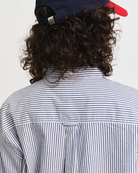 Relaxed Fit Luxury Oxford-hemd met strepen