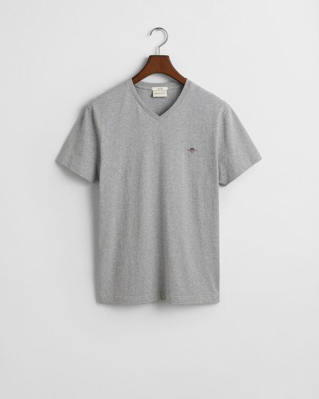 T-shirt col V coupe slim Shield