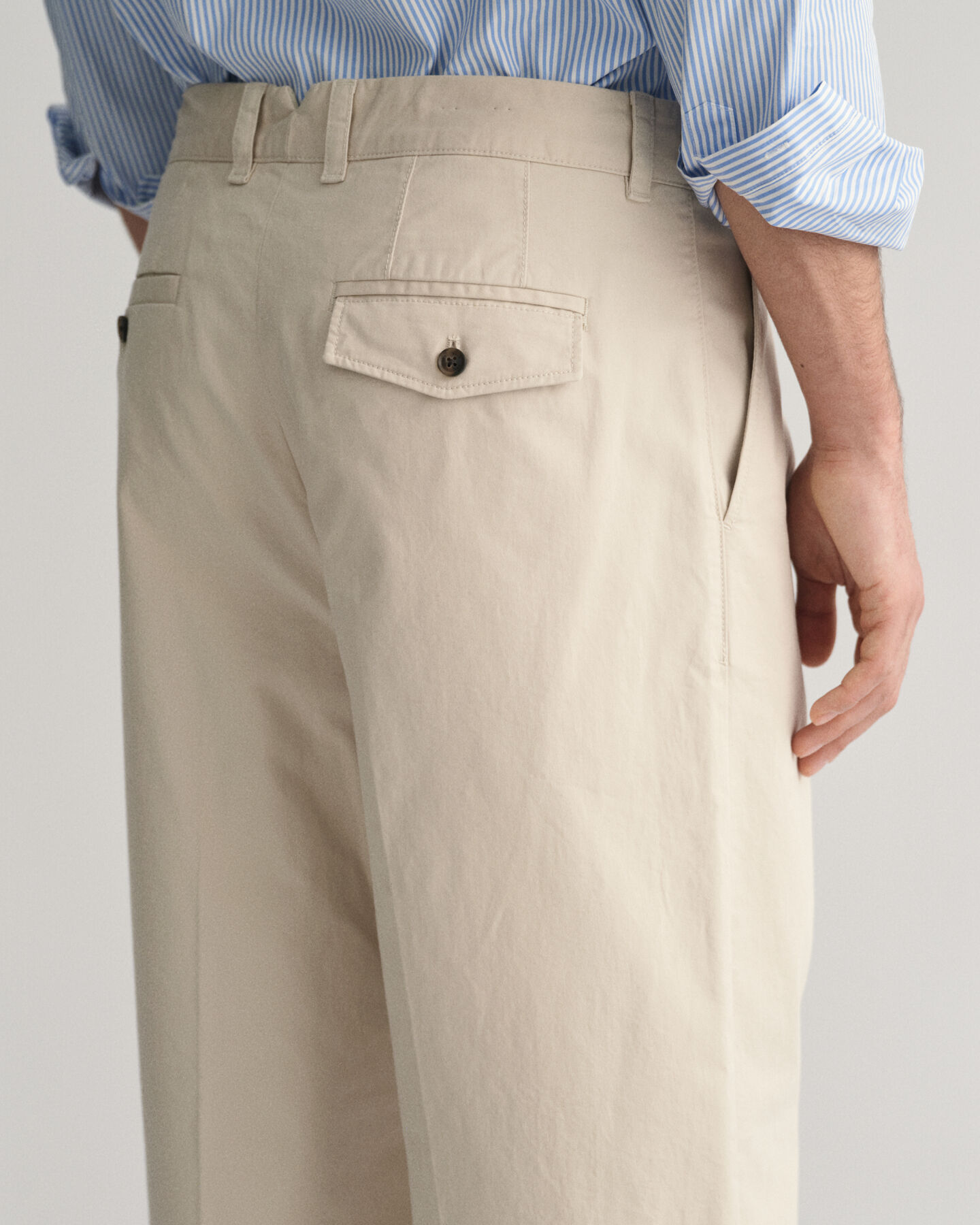 Relaxed Fit Peached Cotton chino