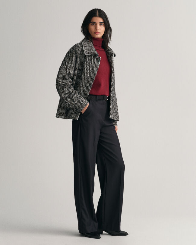 Pull col roul&eacute; extrafin