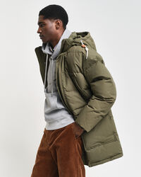 Halflang zwaar donsjack