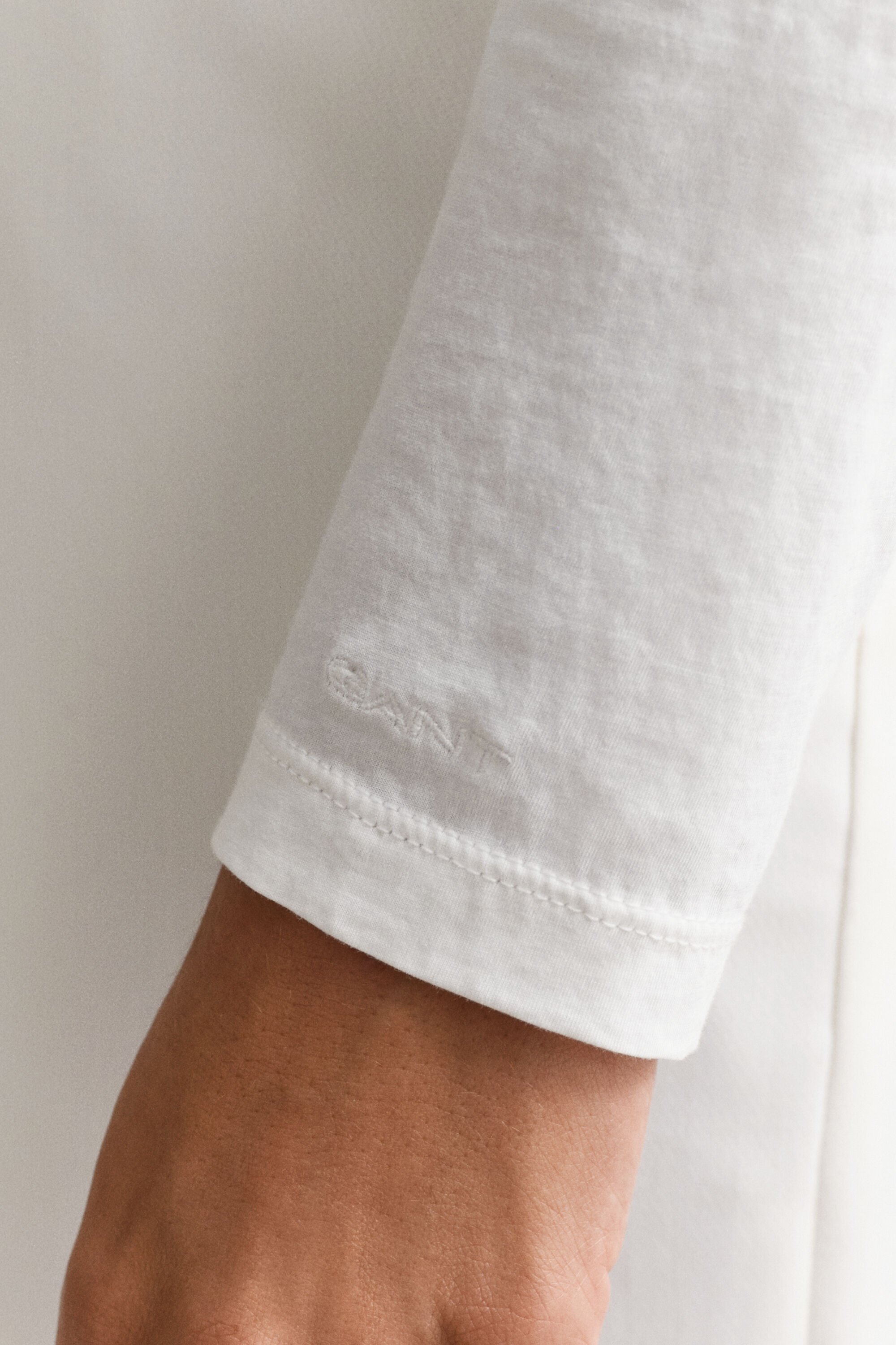 Katoenen T-shirt met lange mouwen