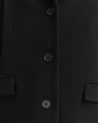 Classic getailleerde jas van wolmix