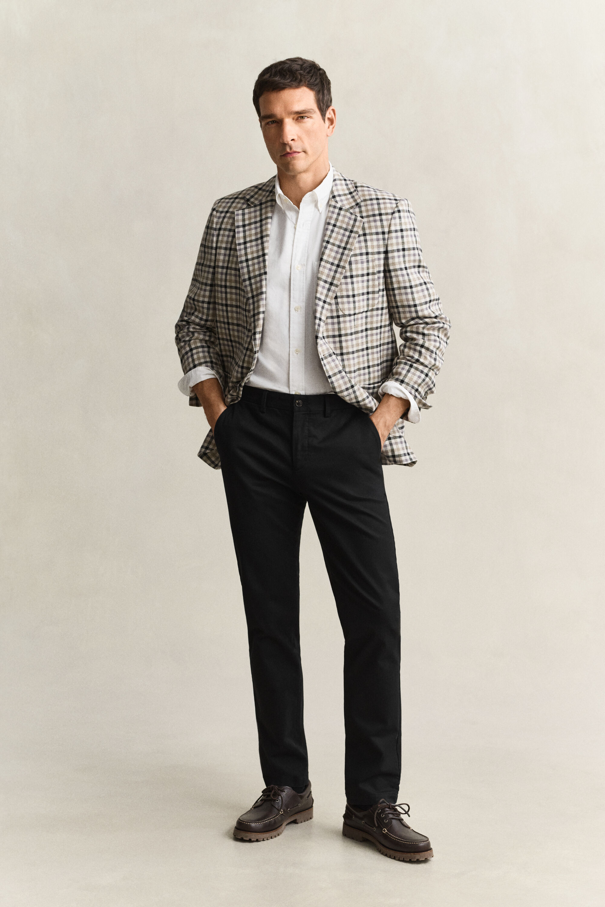 Pantalon chino élégant coupe slim