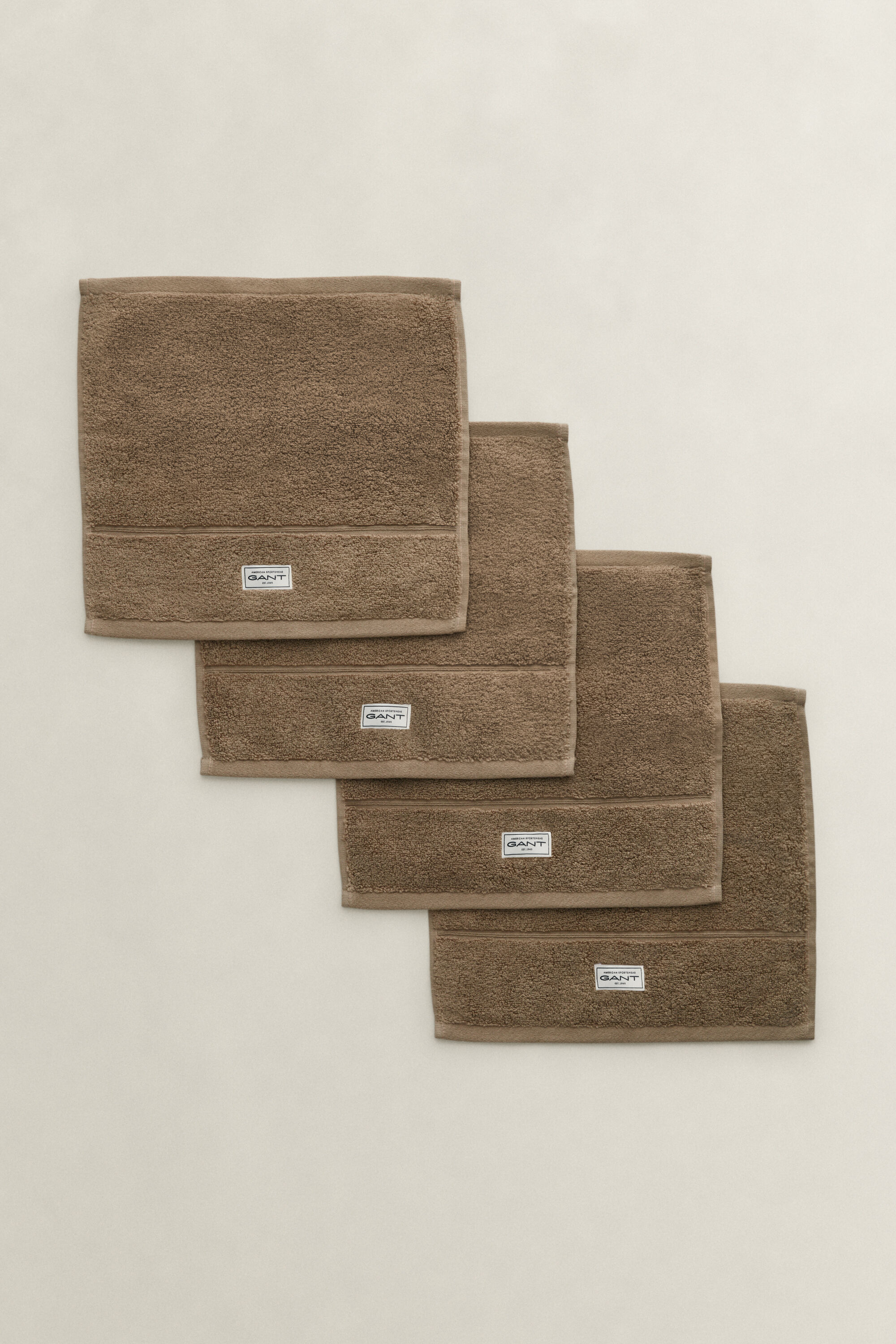 Set van vier Premium handdoeken 30 x 30 cm