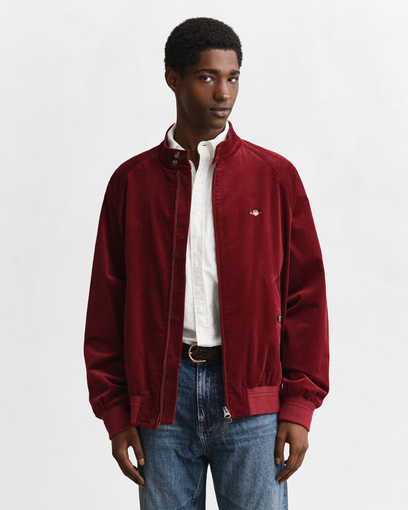 Veste en velours côtelé Harrington