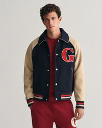 Wollen GANT Varsity Jacket