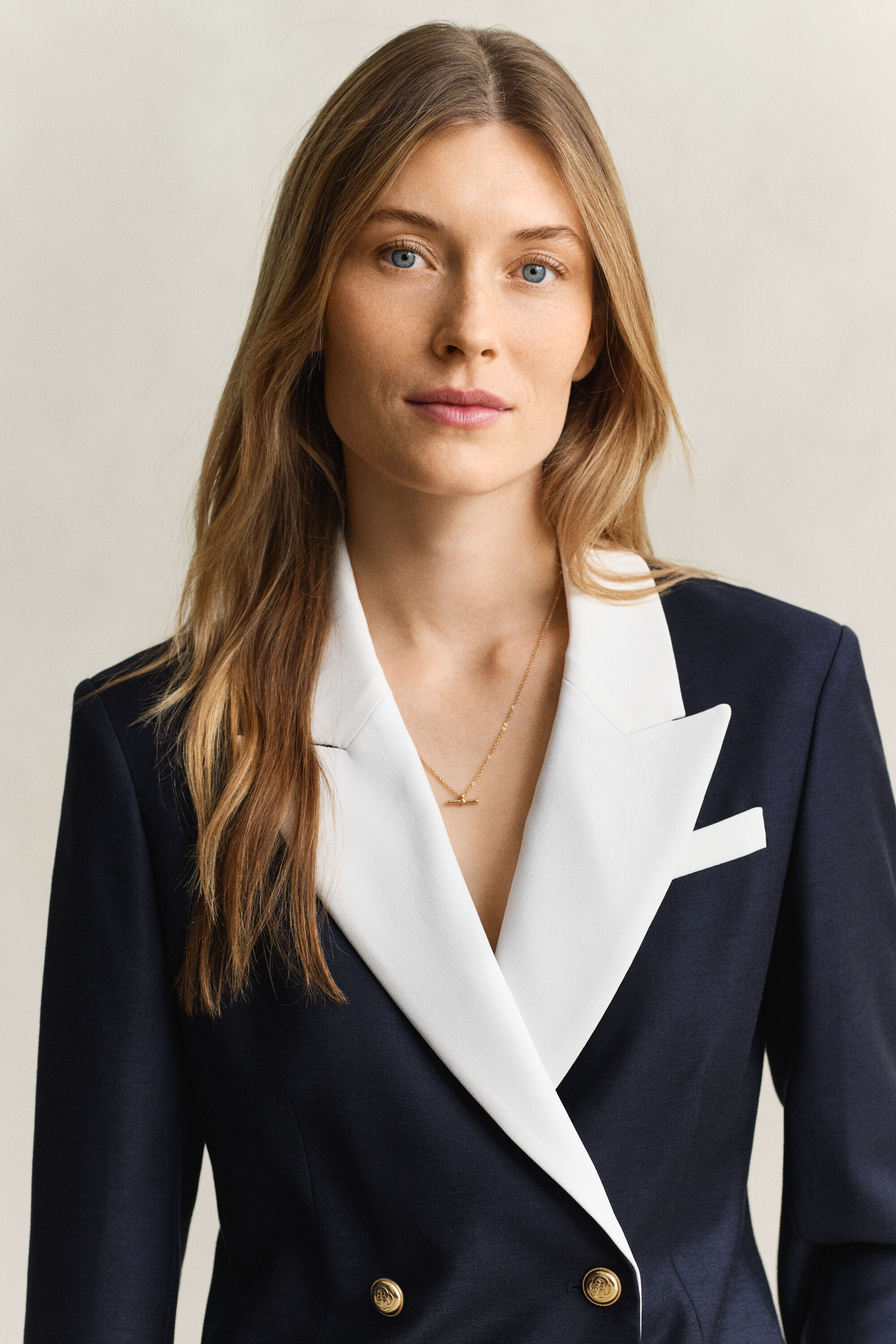 Veste blazer Club contrastée