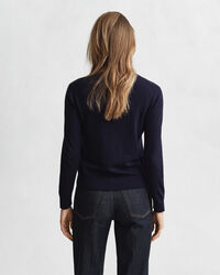 Lichtgewicht vest met ronde hals