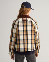 Veste courte à carreaux