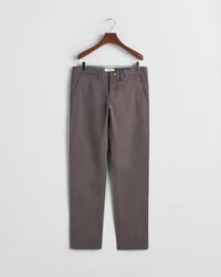 Slim Fit chino van keperstof
