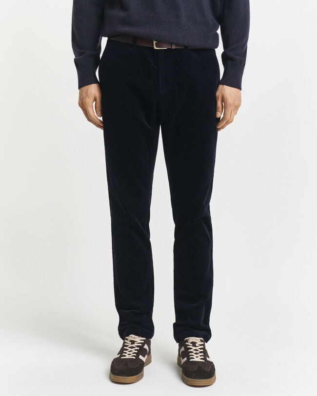Slim Fit corduroy chino