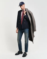 Regular Fit klassiek Oxford-hemd met strepen