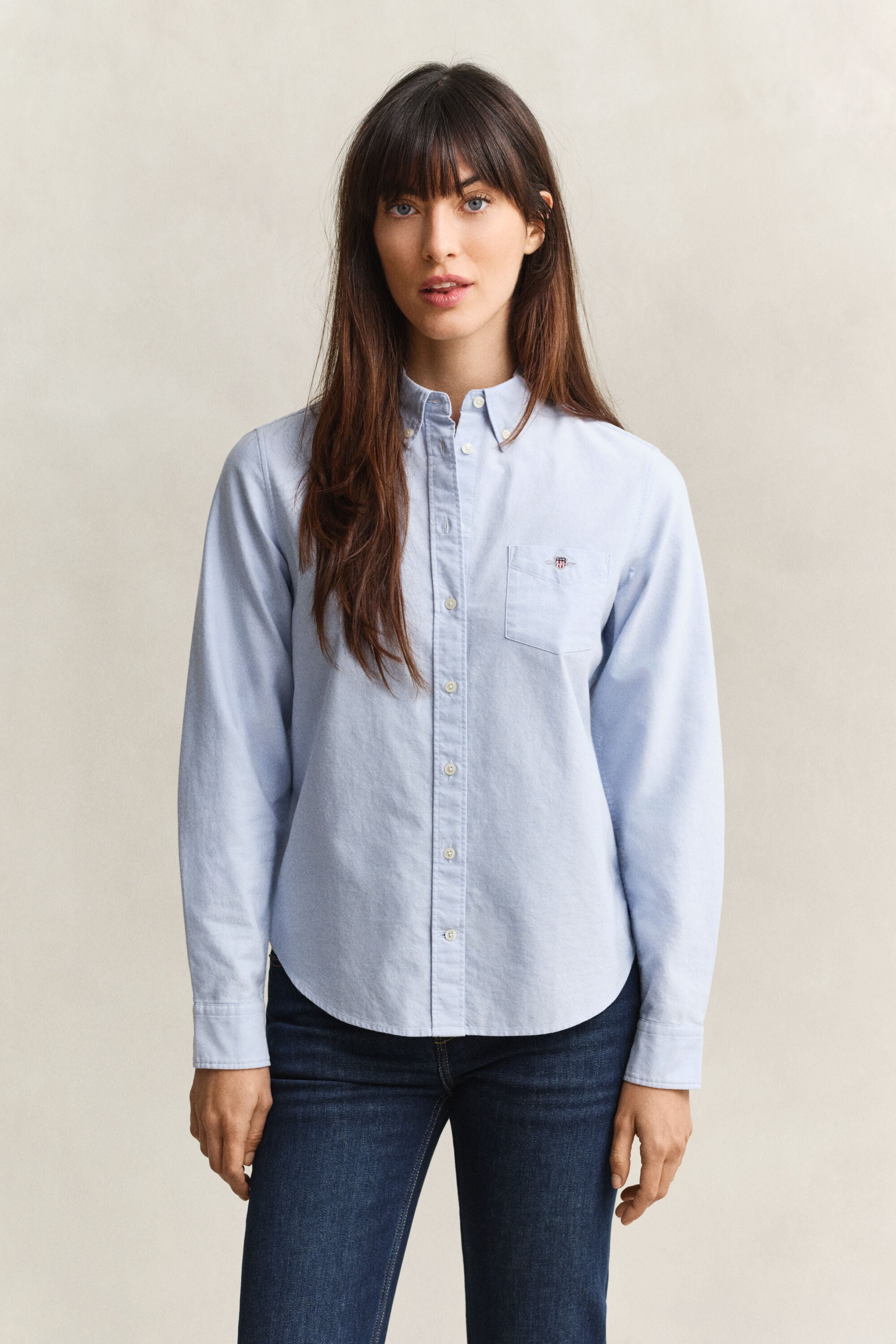 Chemise en coton Oxford classique