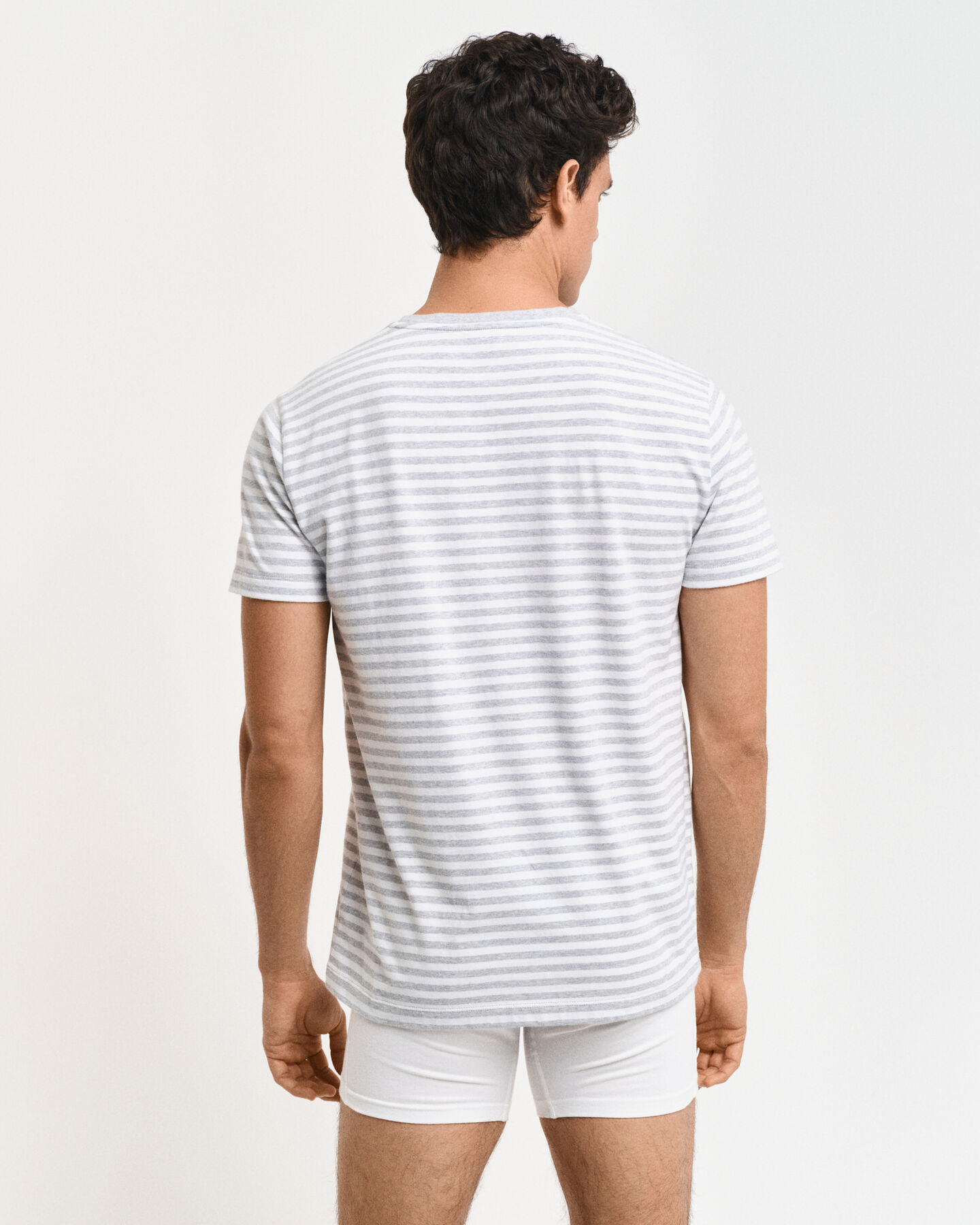 Shield pyjamashirt met strepen