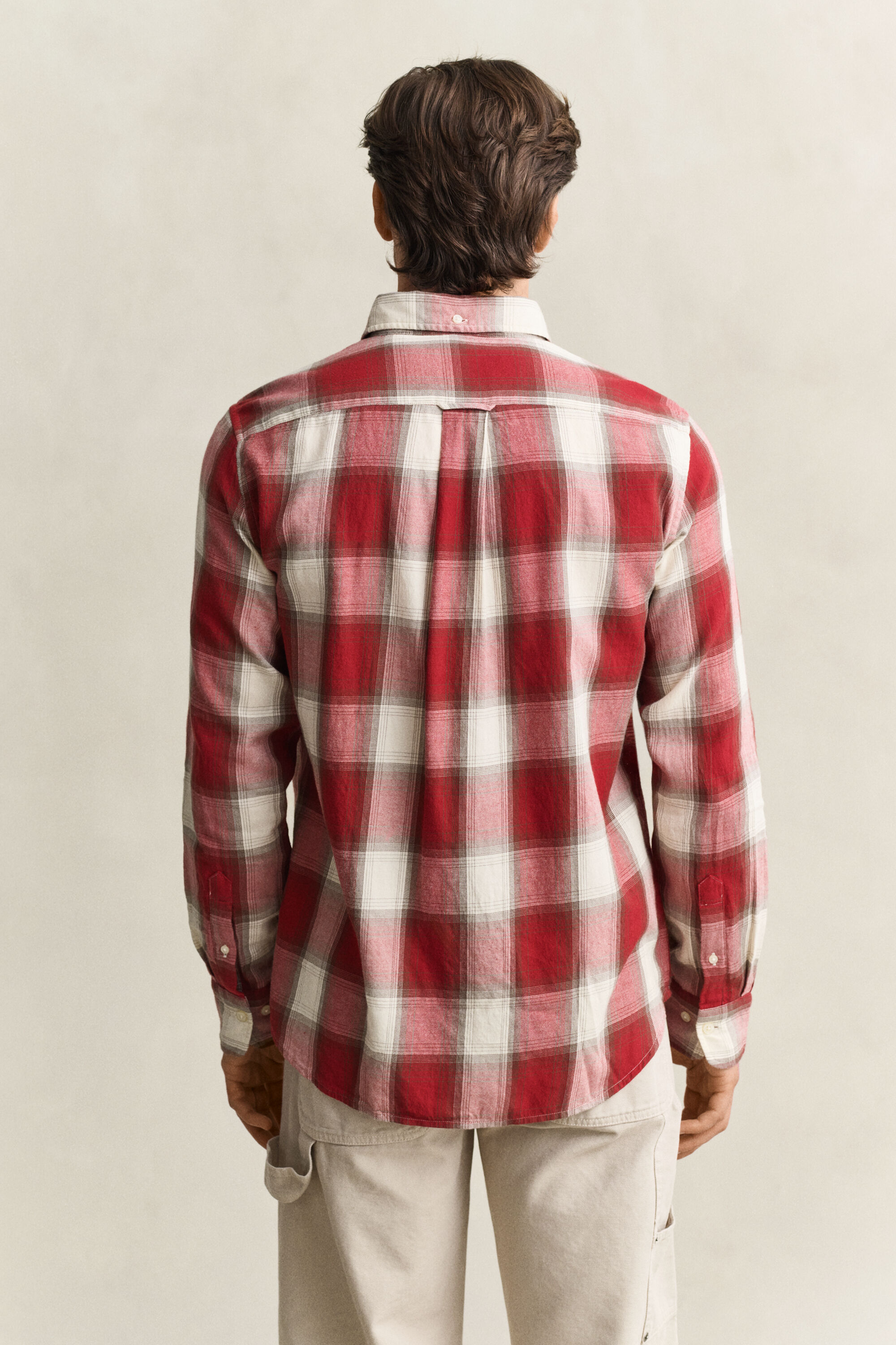 Geruit hemd van Windblown-flanel