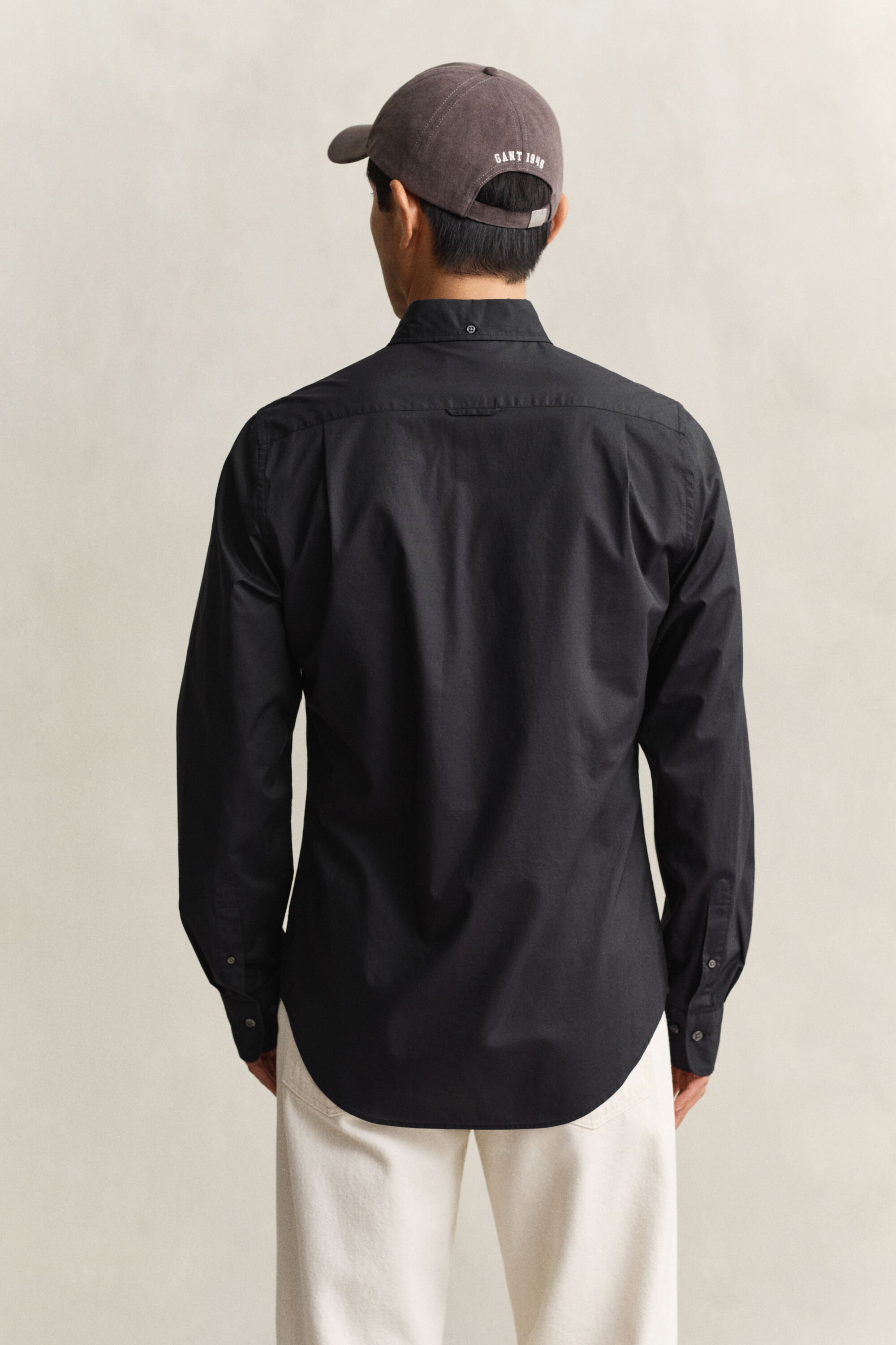 Slim Fit Classic overhemd van poplin