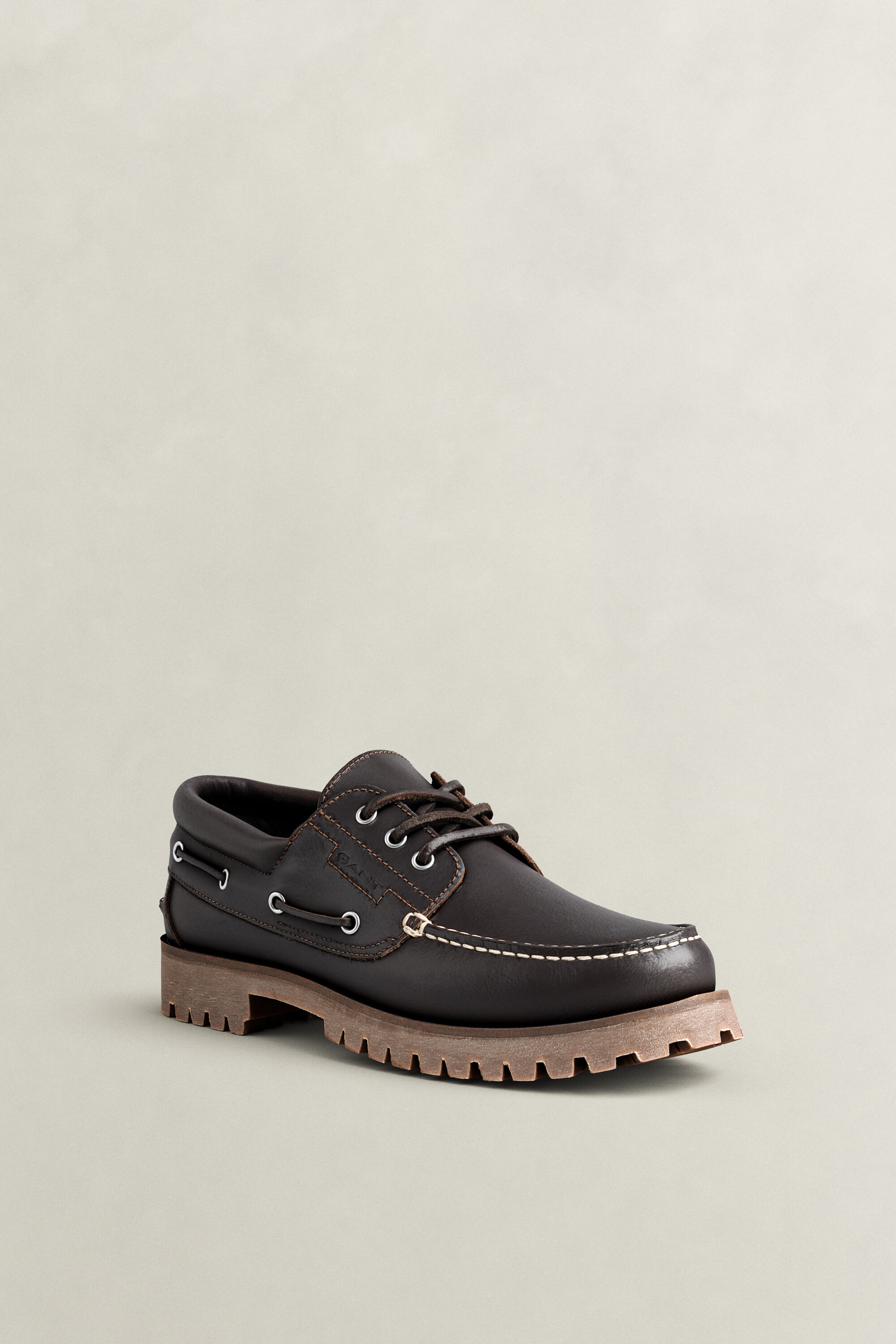Chaussures bateau en cuir Tratton