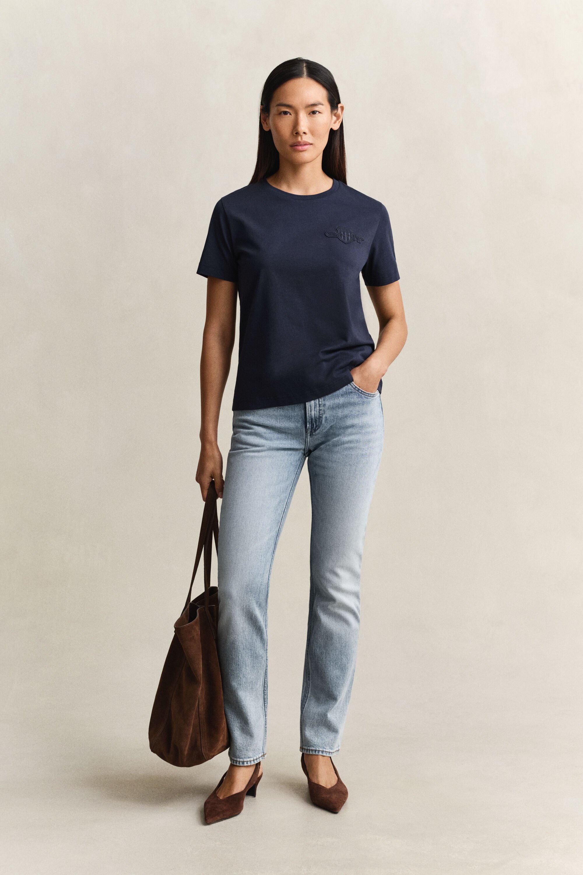 Tonal Shield T-shirt