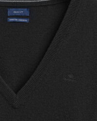 Pull col V en laine d'agneau ultrafine