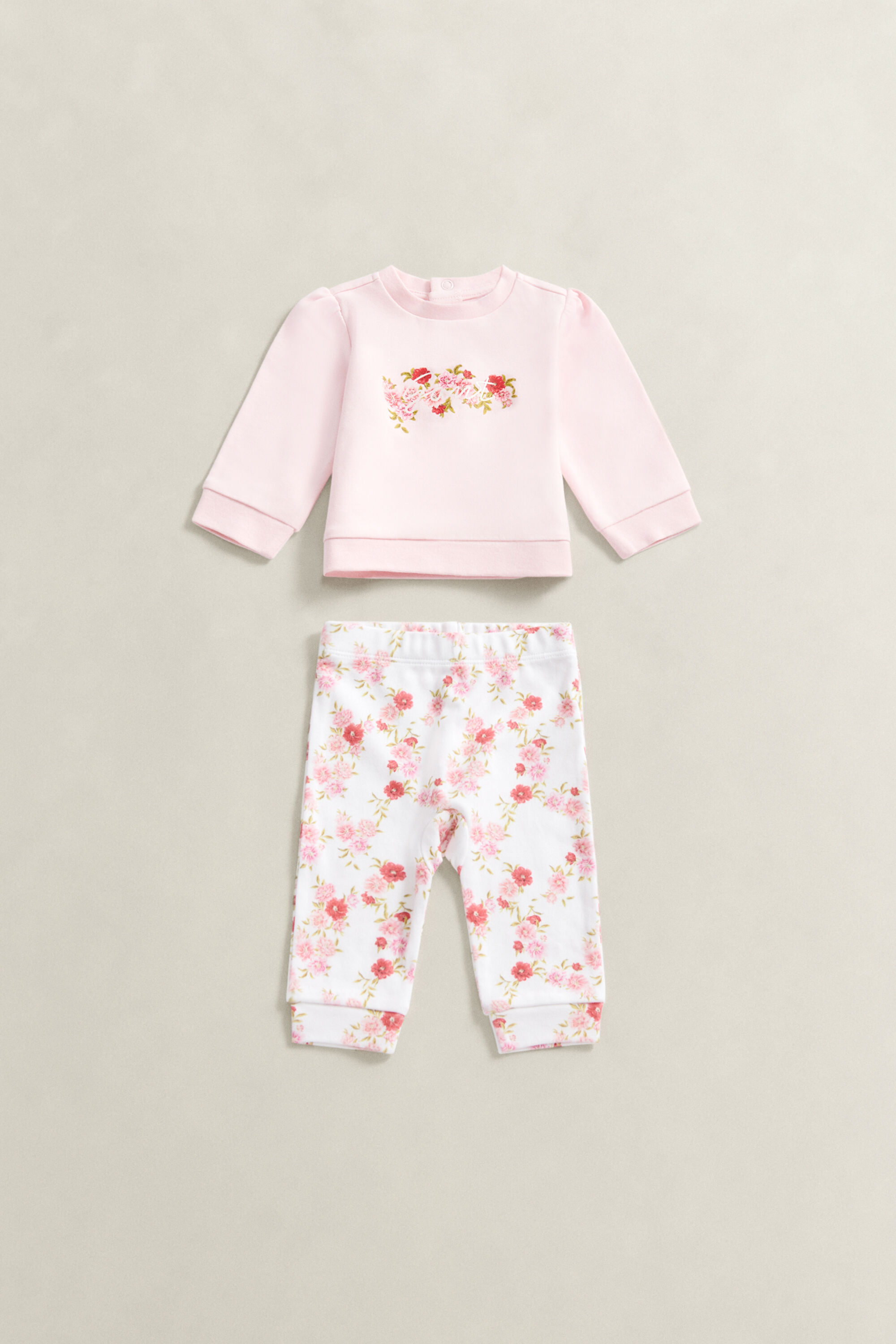Ensemble sweat-shirt et legging pour bébé fille