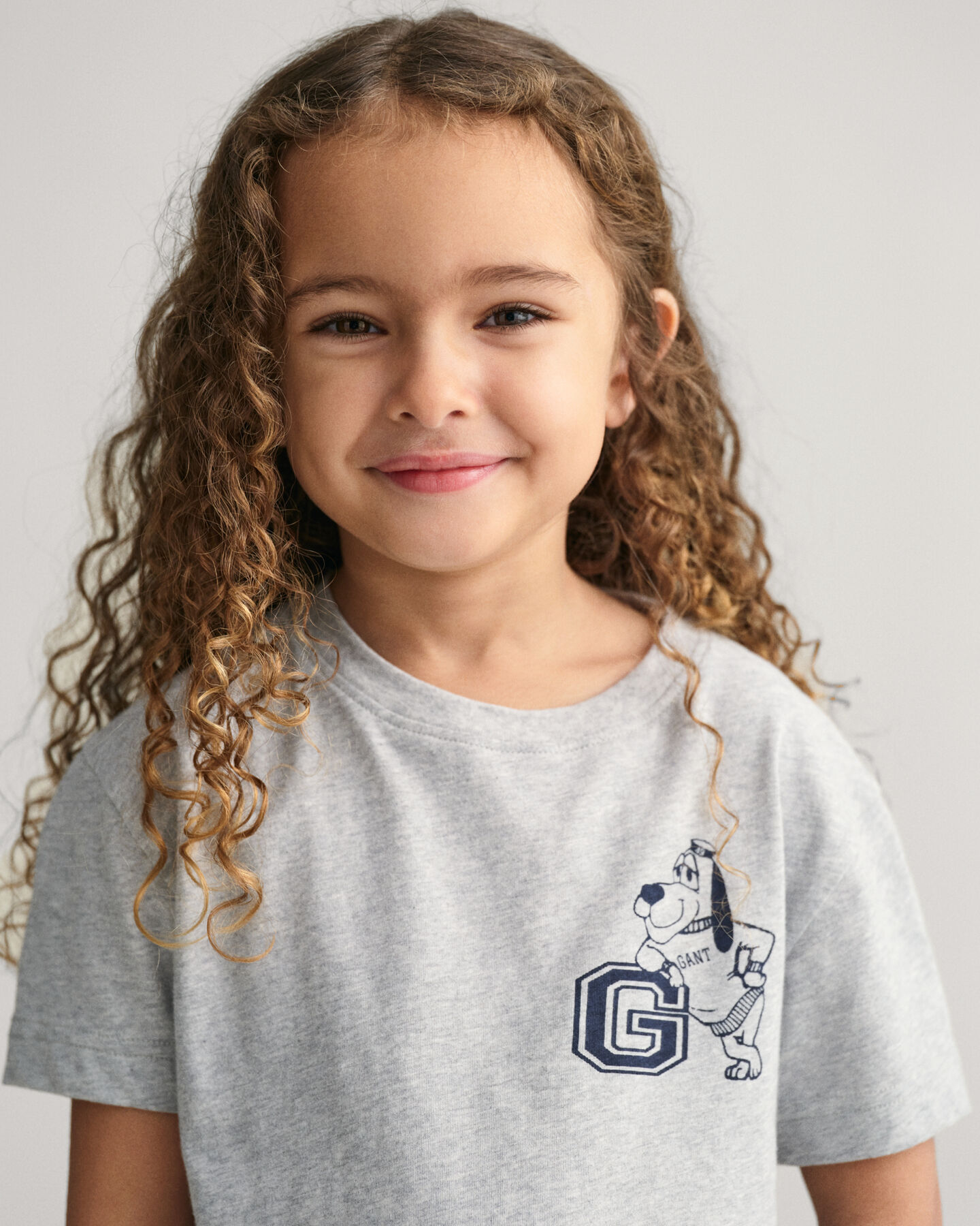 Kids G T-shirt met hondenprint