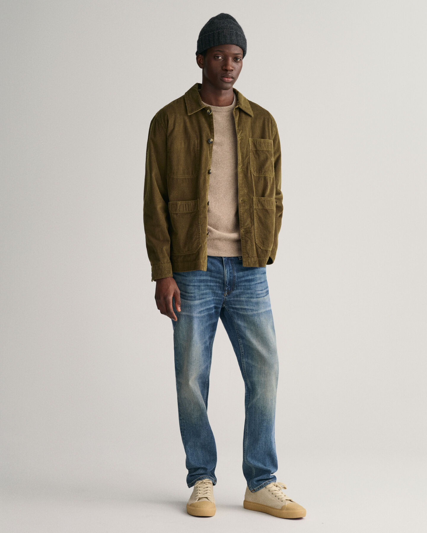 Corduroy overshirt