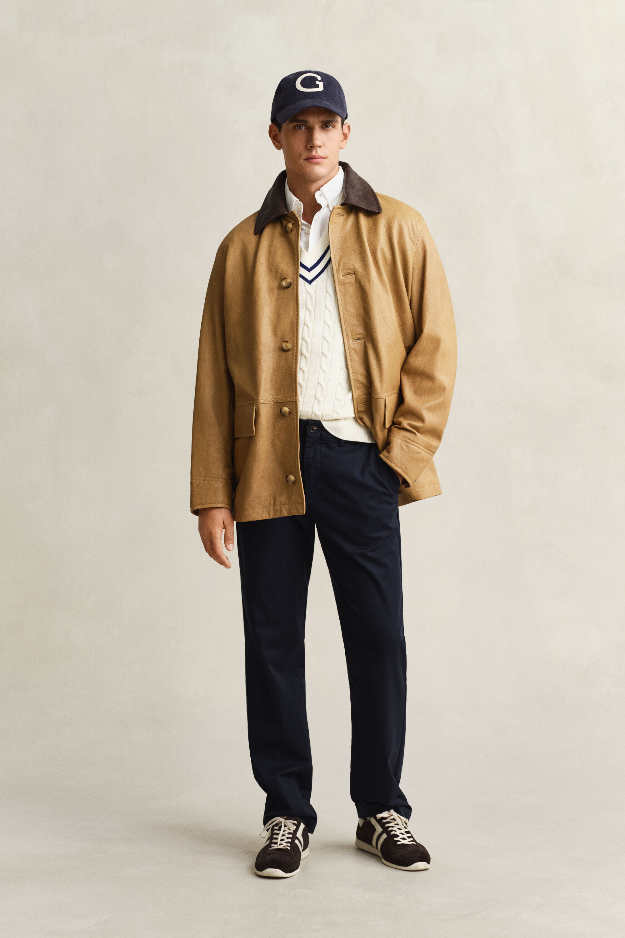 Pantalon chino coupe regular Smart